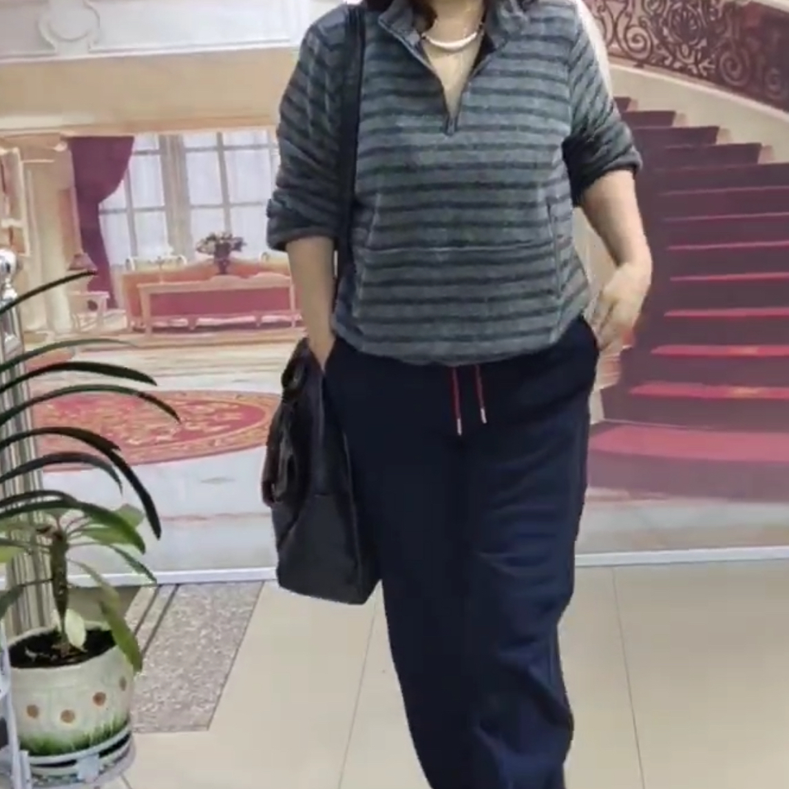 大码女装，加绒上衣——17672号