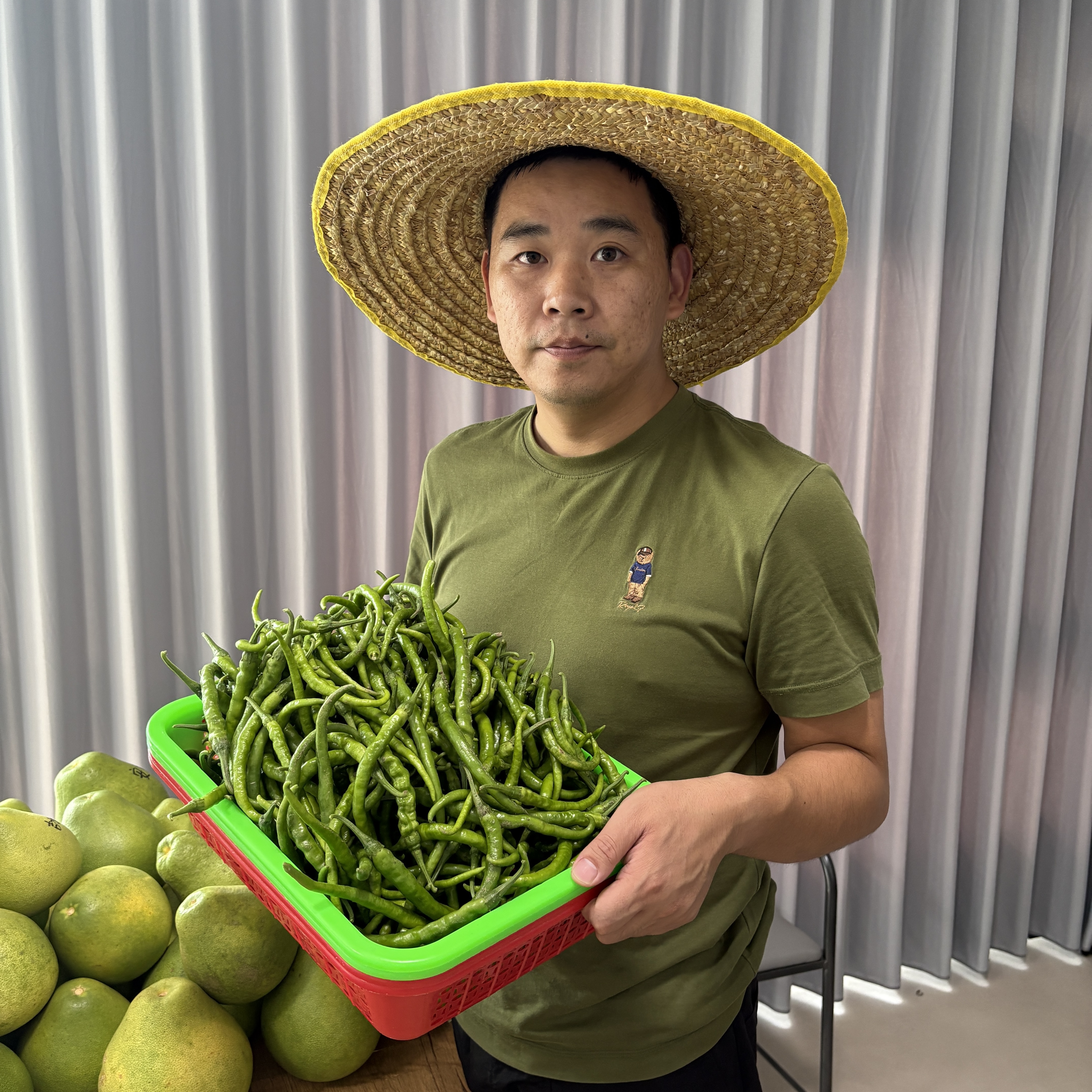 【顺丰】萍乡本地辣椒 辣椒 青辣椒 炒肉特香 超辣辣椒好吃