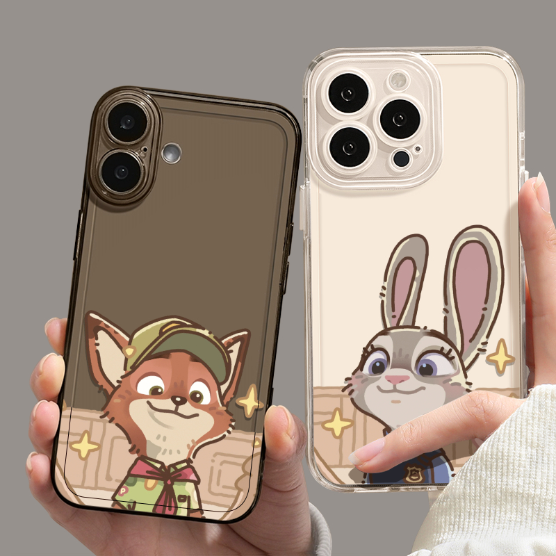朱迪尼克适用于苹果17pro/华为/小米17/vivo/OPPO卡通可爱手机壳