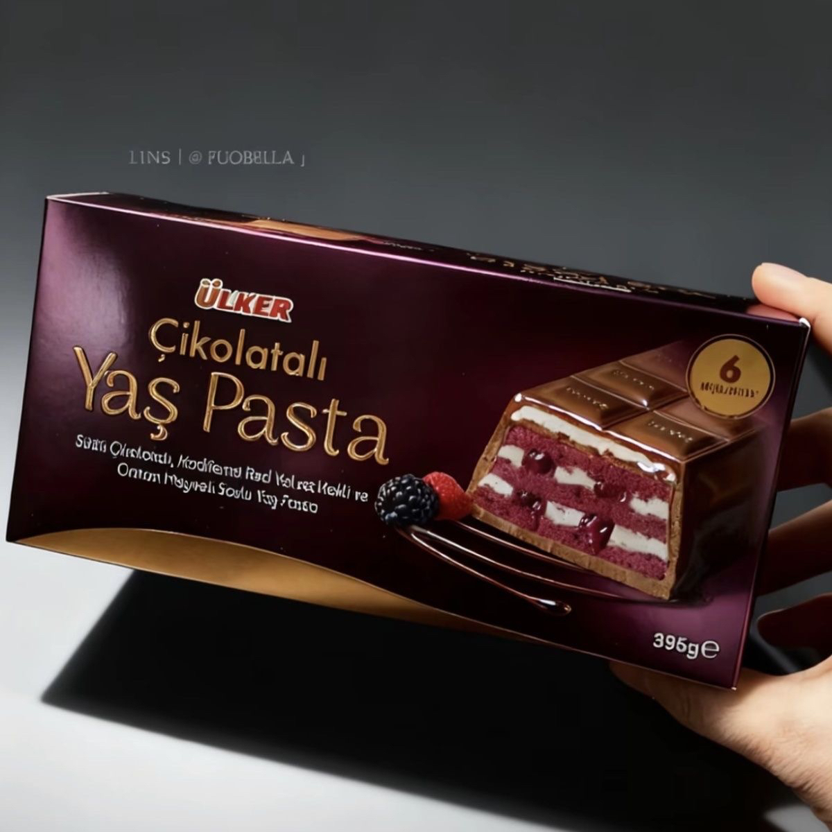 土耳其进口Ulker Yas pasta红丝绒蛋糕巧克力两种网红巧克力 包邮