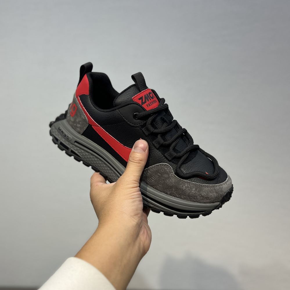 轻奢潮牌老爹鞋时尚运动百搭软底软面舒适男士潮流休闲鞋秋冬潮鞋