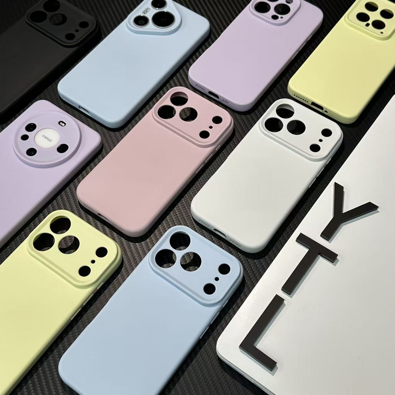 雅天立简约磨砂TPU适用iPhone1615手机壳苹果华为vivo小米17oppo