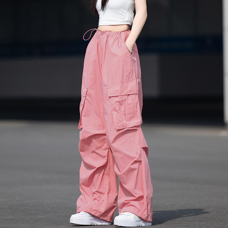 网红时尚工装裤子女款爆款2025新款小众炸街高级感女装痞帅炸街风