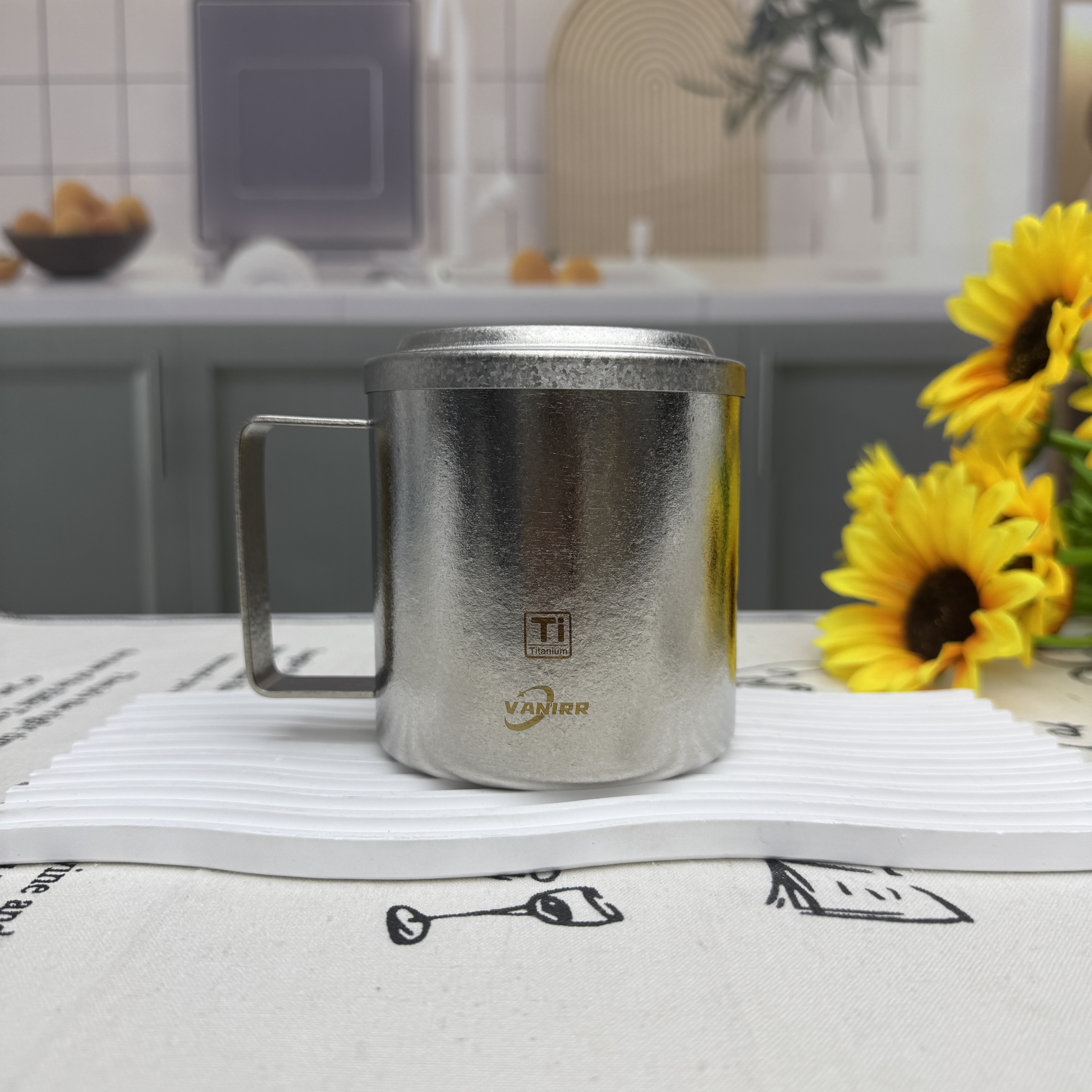 Vanirr高端纯钛结晶马克杯老板杯办公室杯！