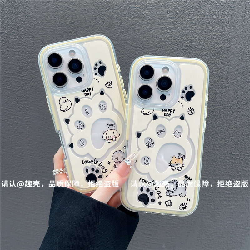 三合一炫彩适用苹果iPhone17/华为荣耀/OPPO/VIVO/小米手机壳爆款