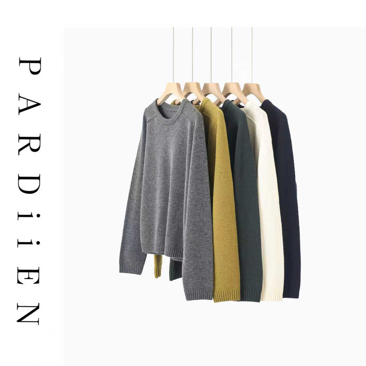 【北总严选】帕迪恩经典百搭针织套头圆领衫25PD-P2596