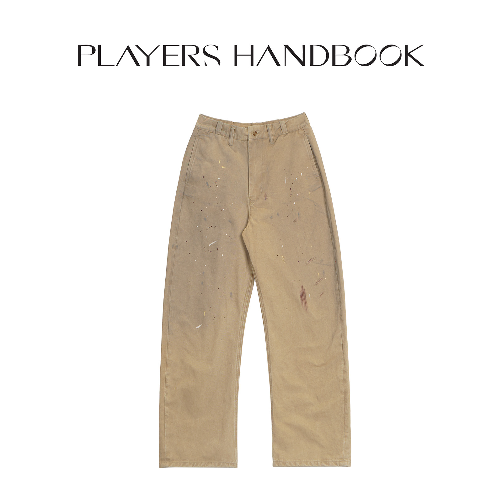 PH 《街头艺术家》小众时尚潮流马拉拉重工脏脏泼墨休闲裤PH3123