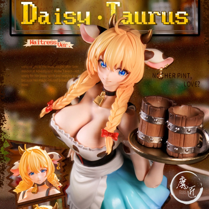 LADoTOYS 魔法大陆 黛西·托瑞斯 啤酒女郎1/12可动人偶 魔匠模型