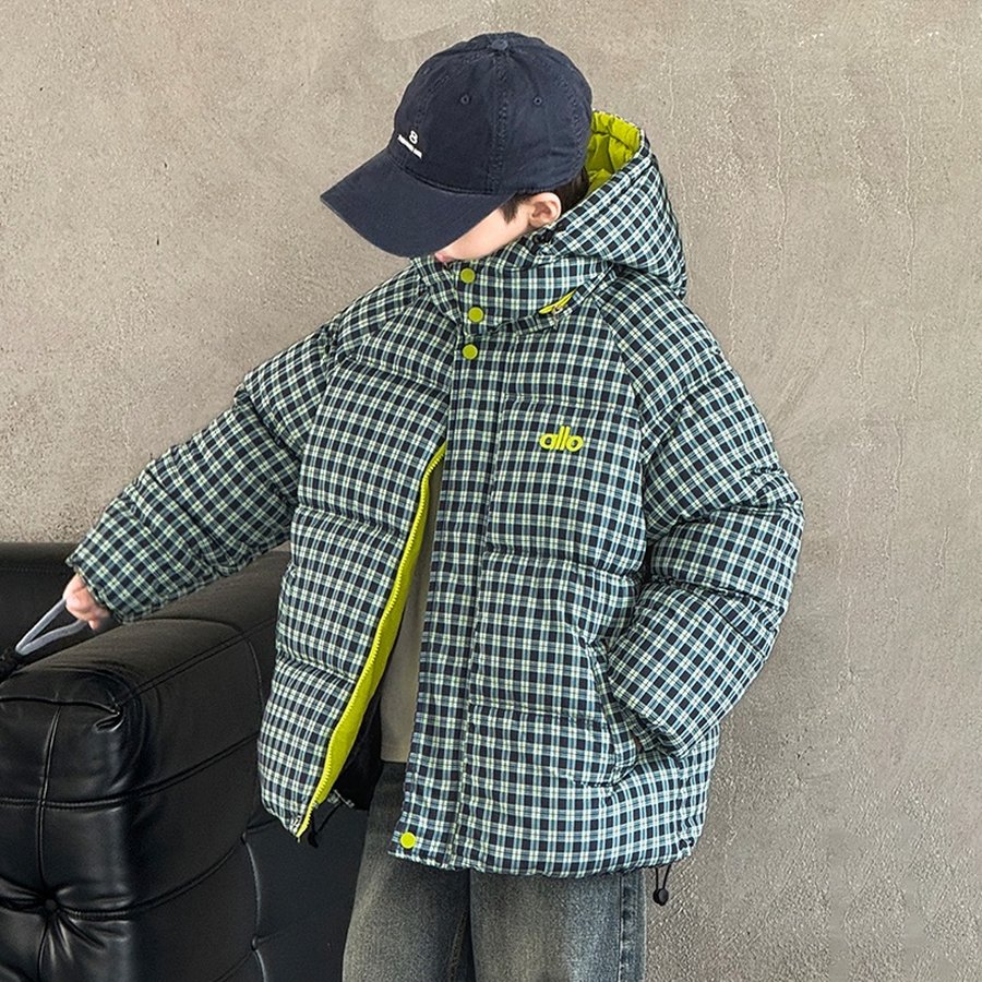 儿童装男童冬装加厚棉衣外套2025新款中大童棉袄冬季男孩保暖