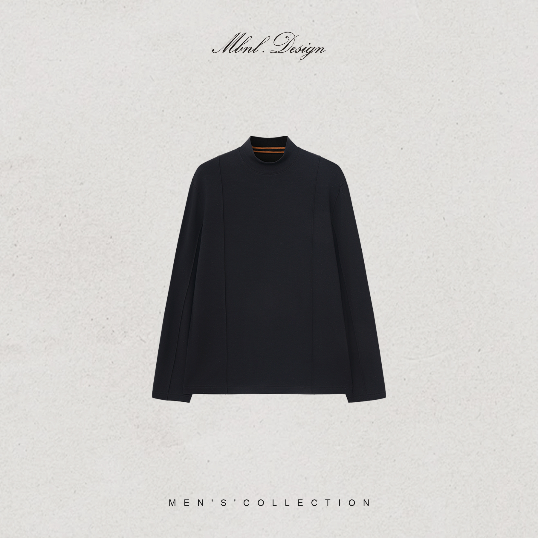 MBNL-F「杰尼.Webbing」秦磊男装立体分区剪裁弹性长袖LL-SSY1229