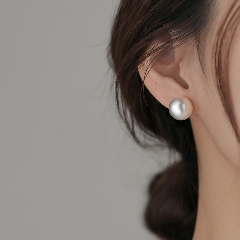 925银仿珍珠耳饰 925银针珍珠耳钉轻奢气质小众ins耳环女经典百搭