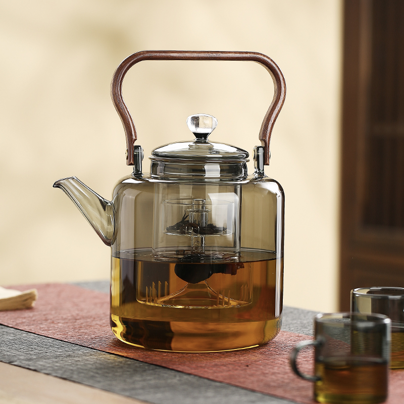 玻璃煮茶壶大容量加厚耐高温2025新款电陶炉专用烧水烧茶蒸茶壶