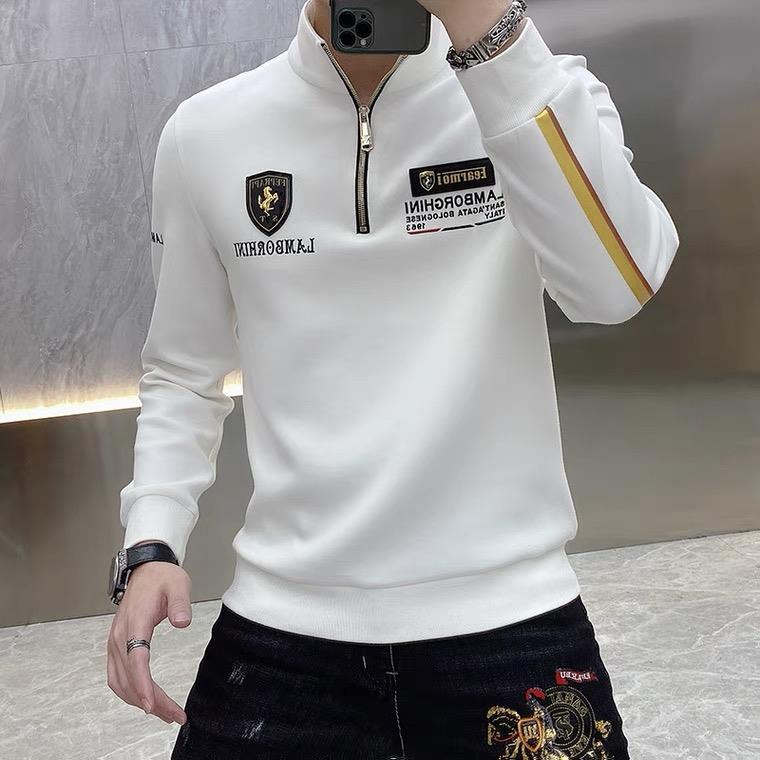 【高端欧货】春秋男士高品质立领拉链战马卫衣长袖时尚百搭上衣修身