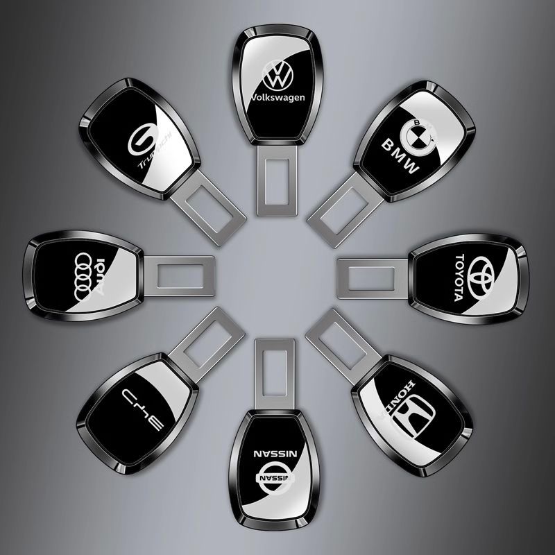 延长抠插带安全车内头安全带接头卡口插头插扣卡片汽车锁扣