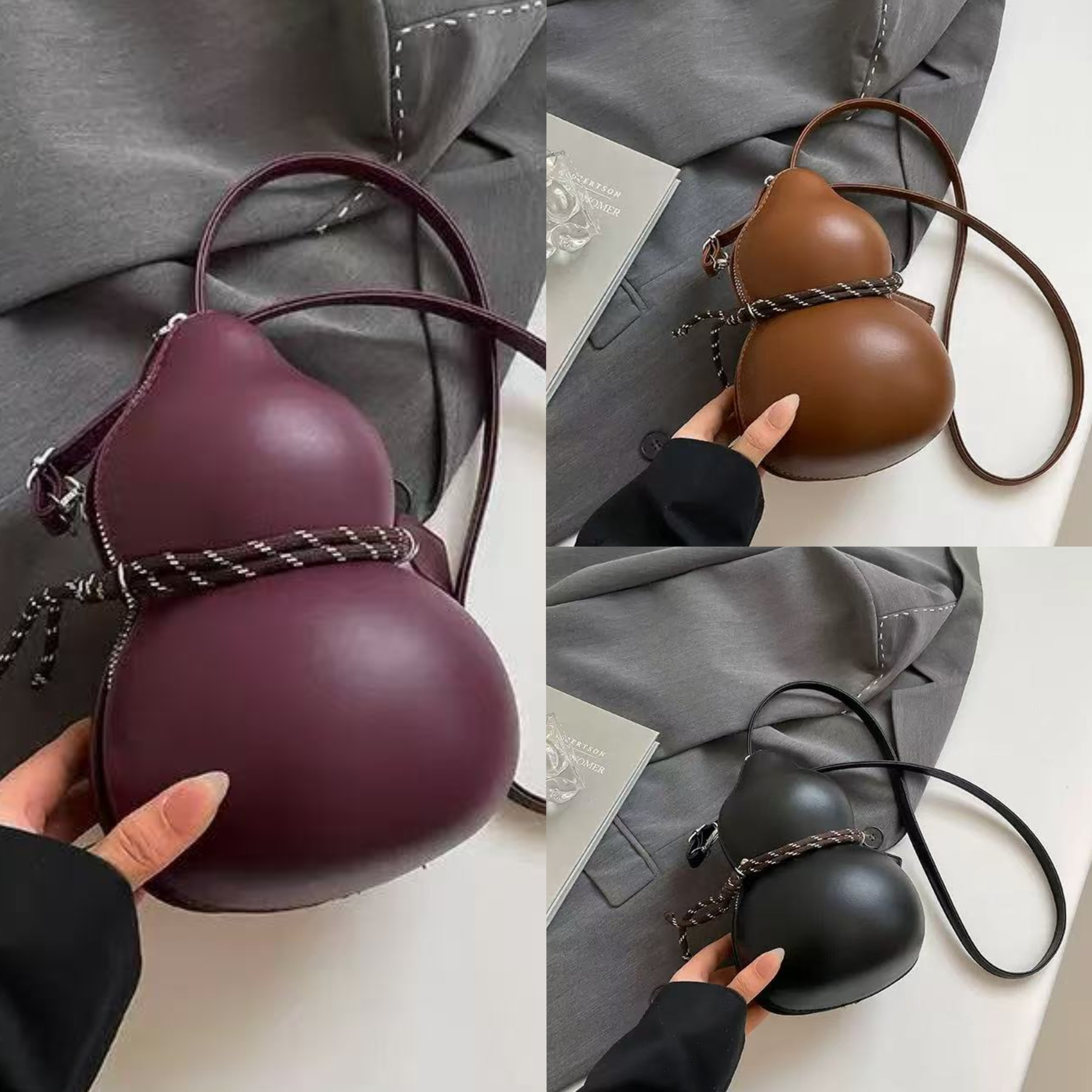 唐汉布依女包葫芦H