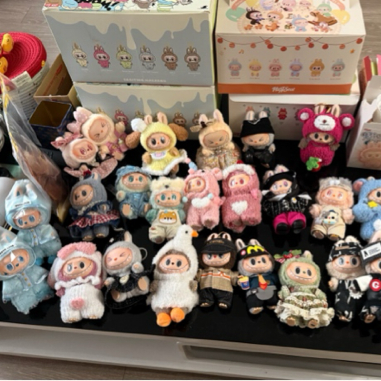 Labubu 【仅娃衣】马卡龙风格毛绒公仔娃衣着替