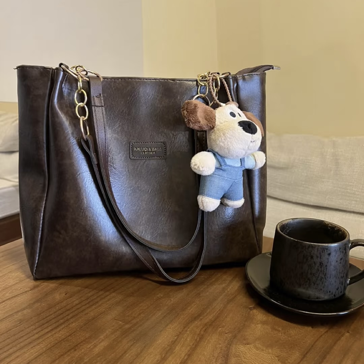 大容量托特包包女2025秋冬新款时尚单肩包大学生上课通勤包腋下包