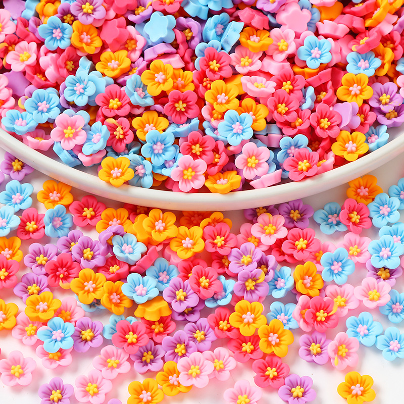 彩色5瓣小花朵DIY手机壳材料包树手工小夜灯diy材料