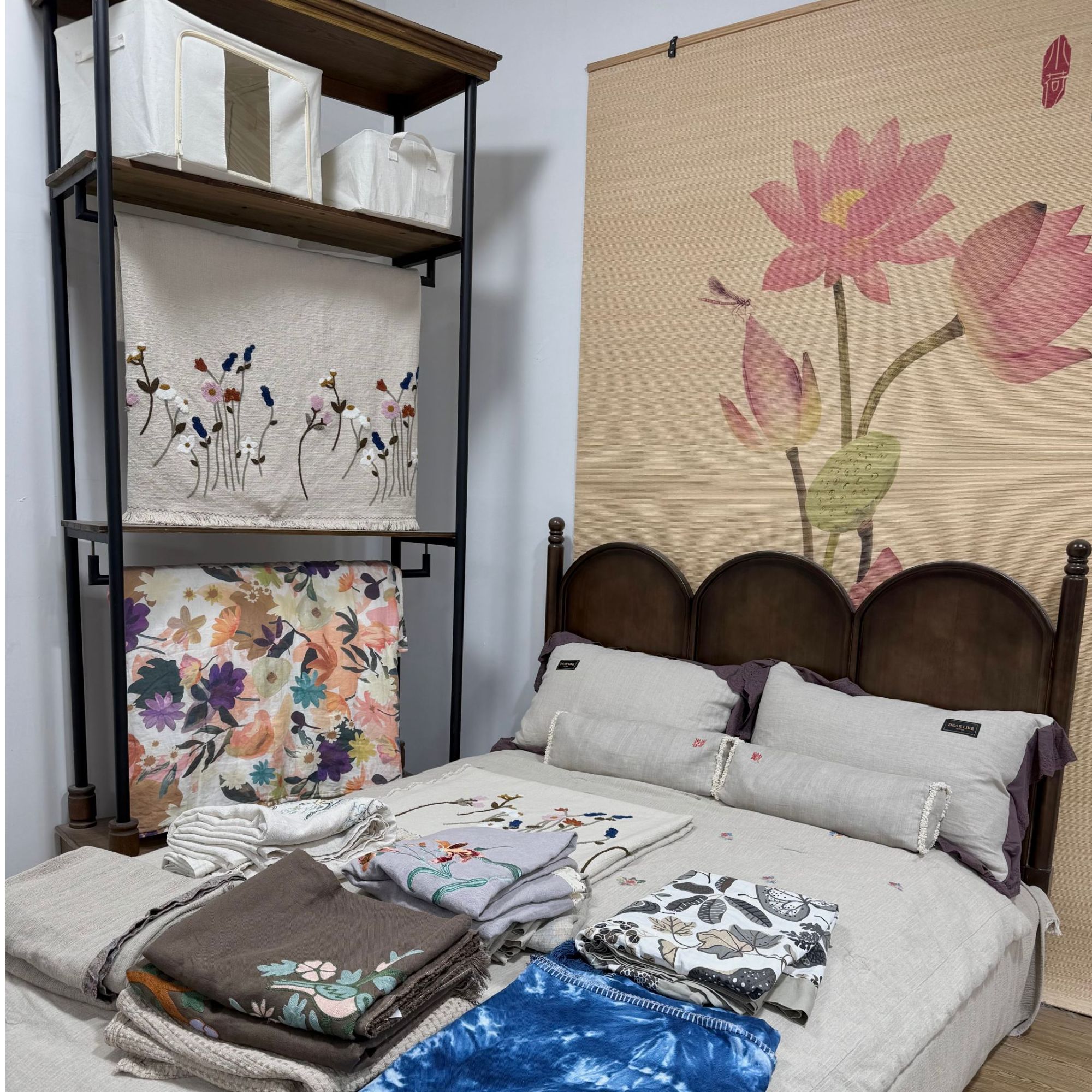 （雅婷麻世界）中式手工麻料汉麻床上用品  粗纤维麻料衣服孤品