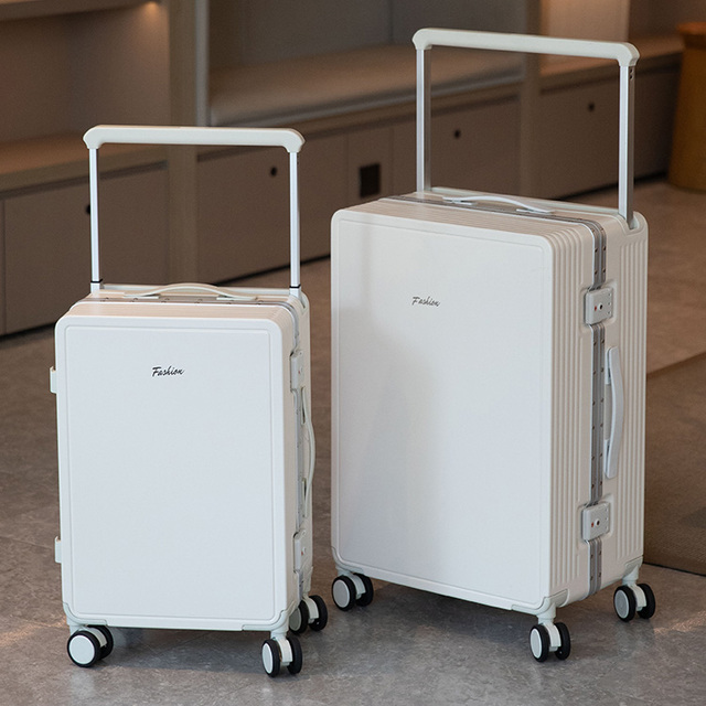 SGG宽拉杆行李箱新款铝框旅行箱密码箱多功能拉杆箱大容量静音万