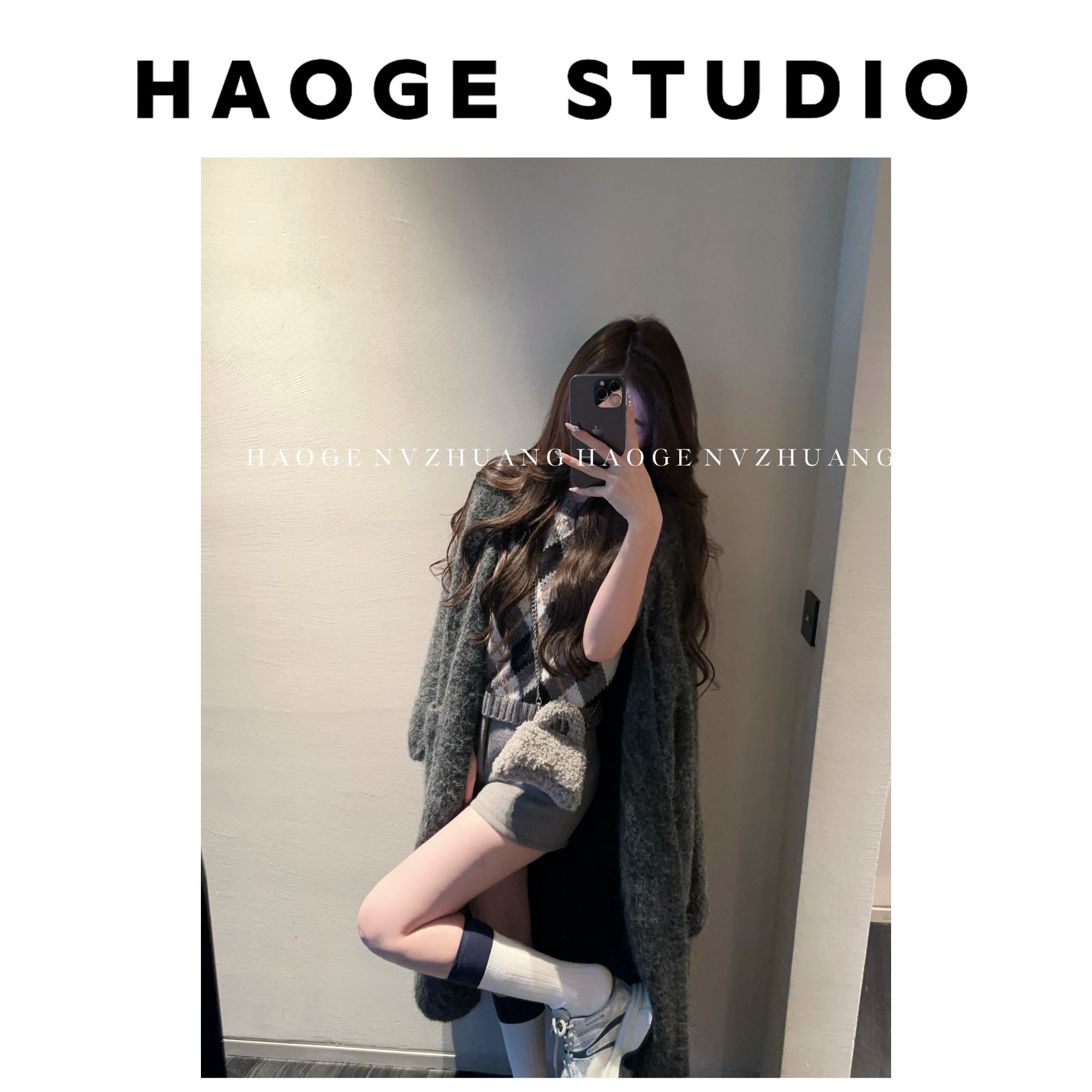 浩哥严选●绵绵被HGQ5MY3219A毛衣预秋冬保暖款休闲搭时尚慵懒感