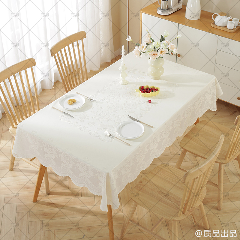 90*140印花大桌布PVC防水长方形家用防烫免洗易清洁加大加厚