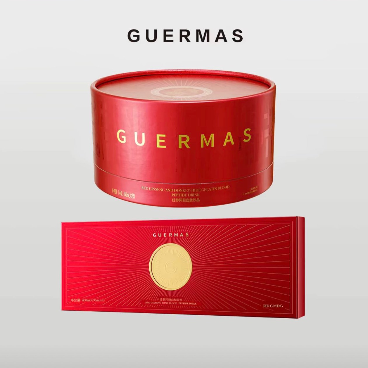 娇玛仕GUERMAS 红参阿胶肽血饮