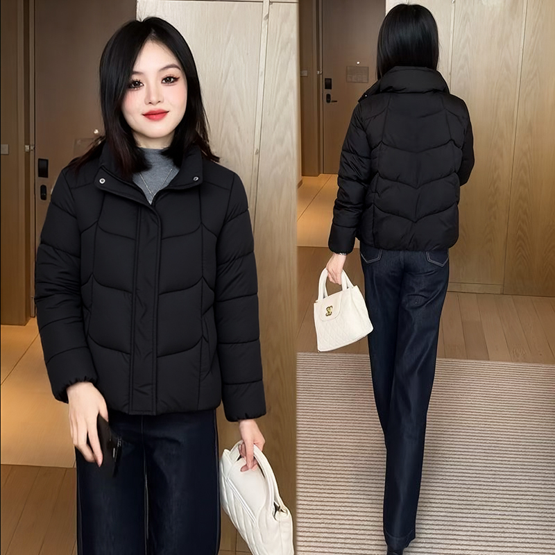 2025反季特价秋冬新款棉服女短款宽松显瘦立领小棉袄大码棉衣外套