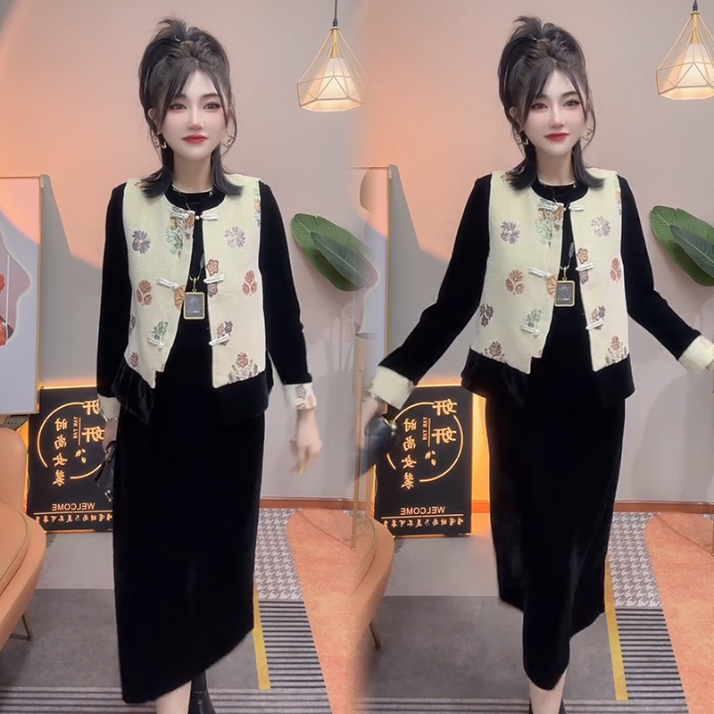 2025秋季新款时尚显瘦气质网红高档套装女高级百搭宽松大码两件套