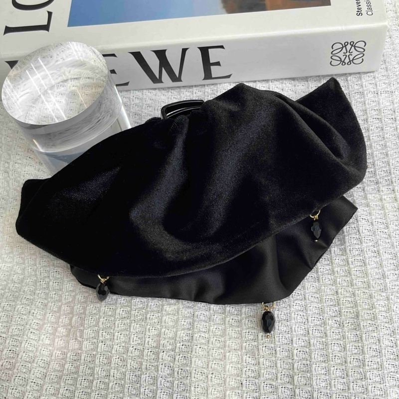 【小魏总珠宝】双层金丝绒吊坠抓夹3cm