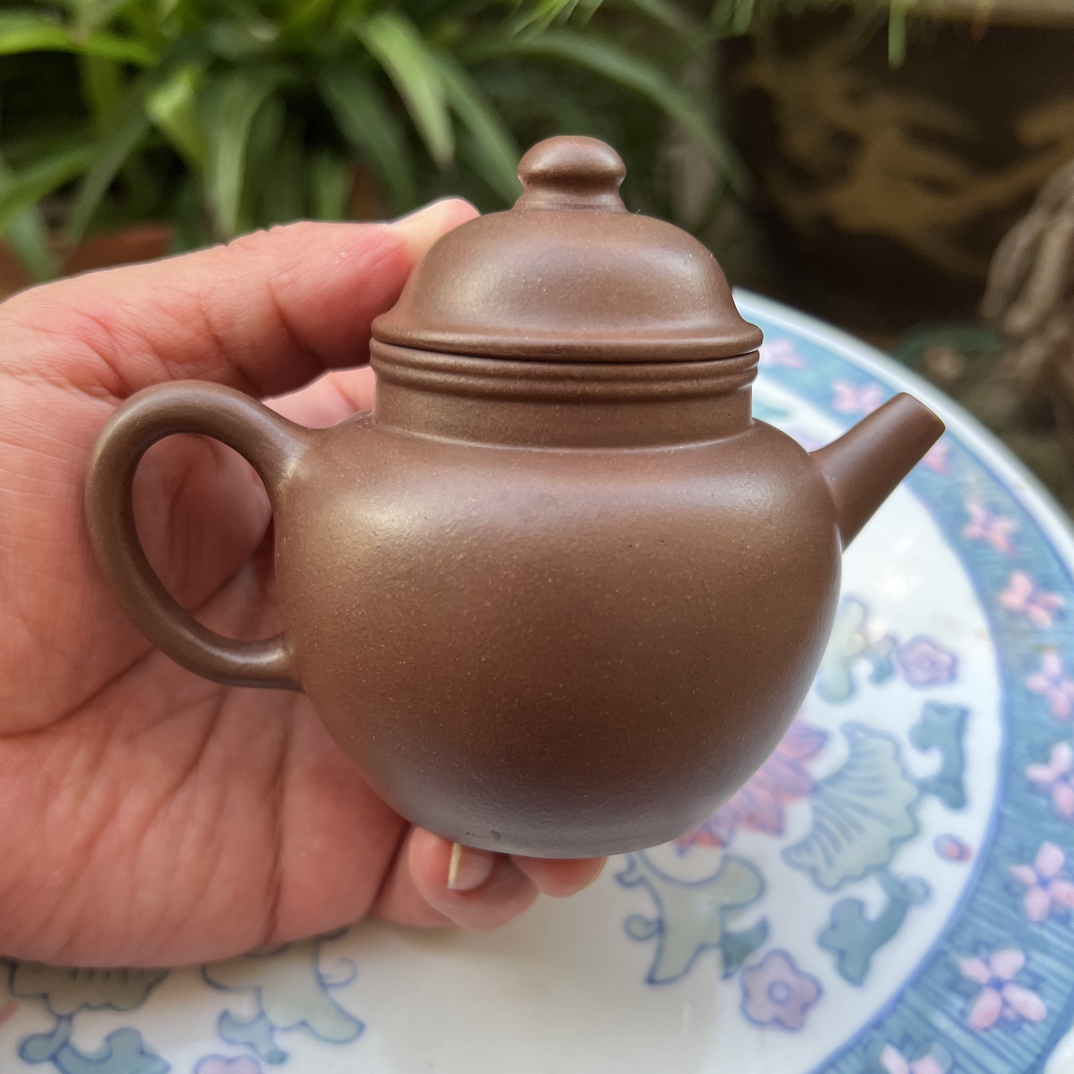 李昌洪150cc容量独孔紫砂壶茶壶