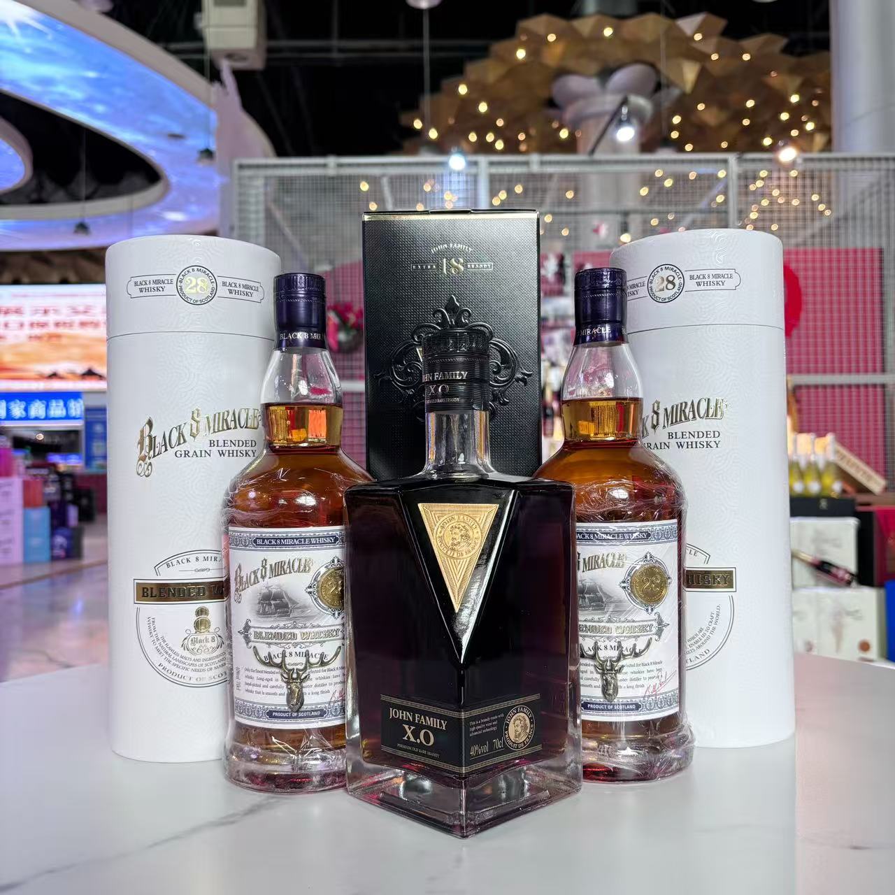 【展会专享】XO白兰地和威士忌进口正品组合套装活动特价b