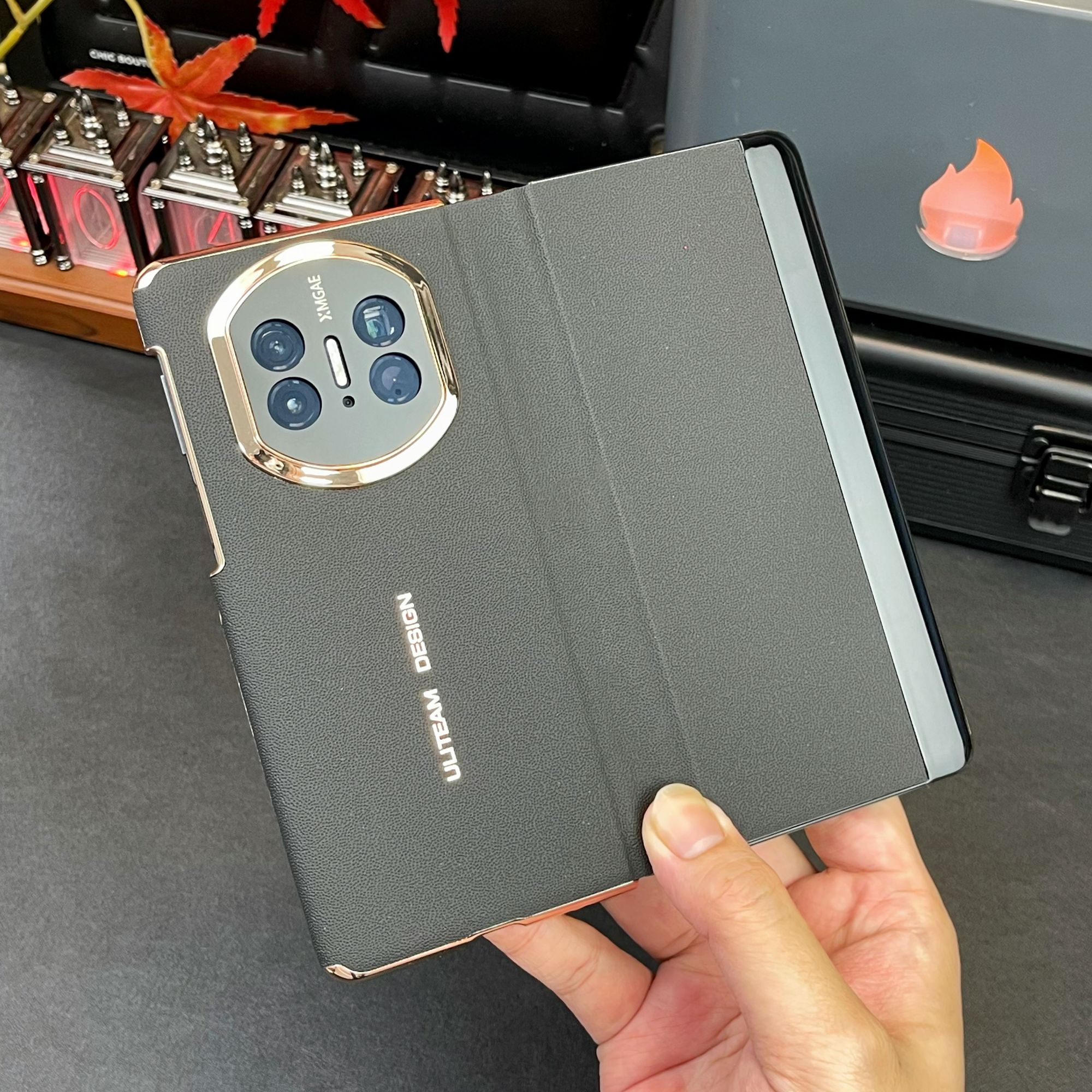 华为MateX5/X6手机壳秒变X7新款适用x7典藏版全包防摔真皮超薄款