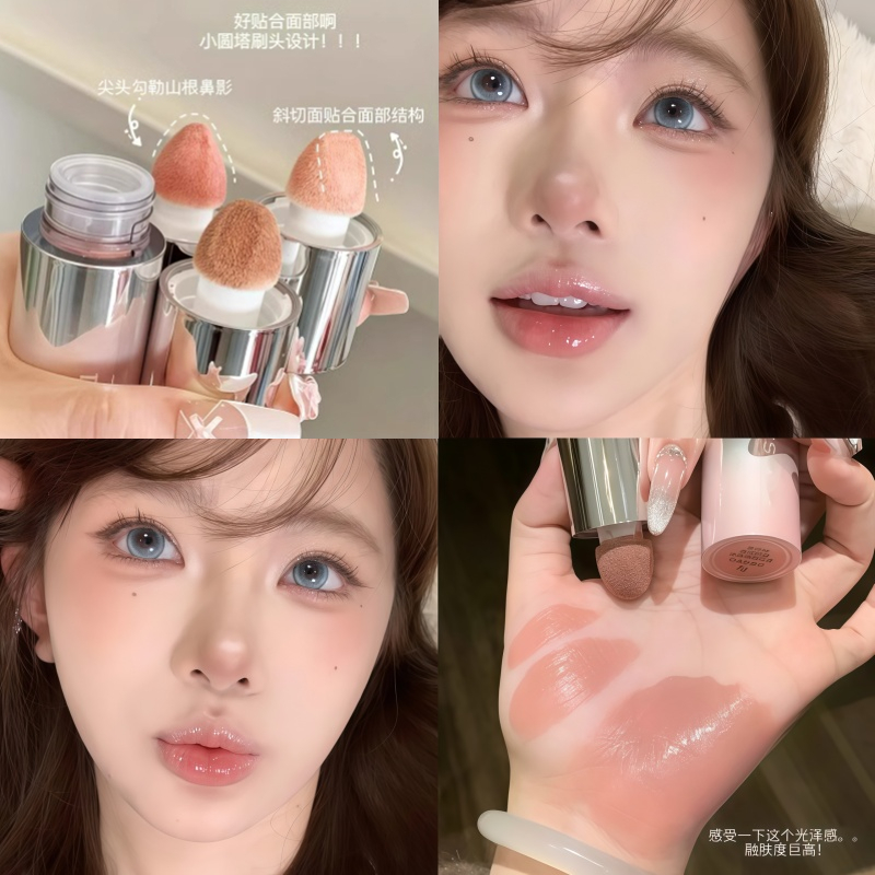 液体腮红膏泥2025新款爆款膨胀色水光收缩裸妆氛围韩女