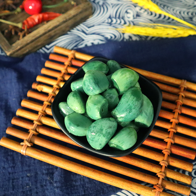 山东特产正宗腊八蒜古法腌制低温发酵脆嫩爽口每袋200克