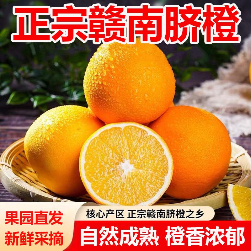 【正宗赣南脐橙】大果江西赣州橙子当季香甜鲜橙新鲜水果批发包邮