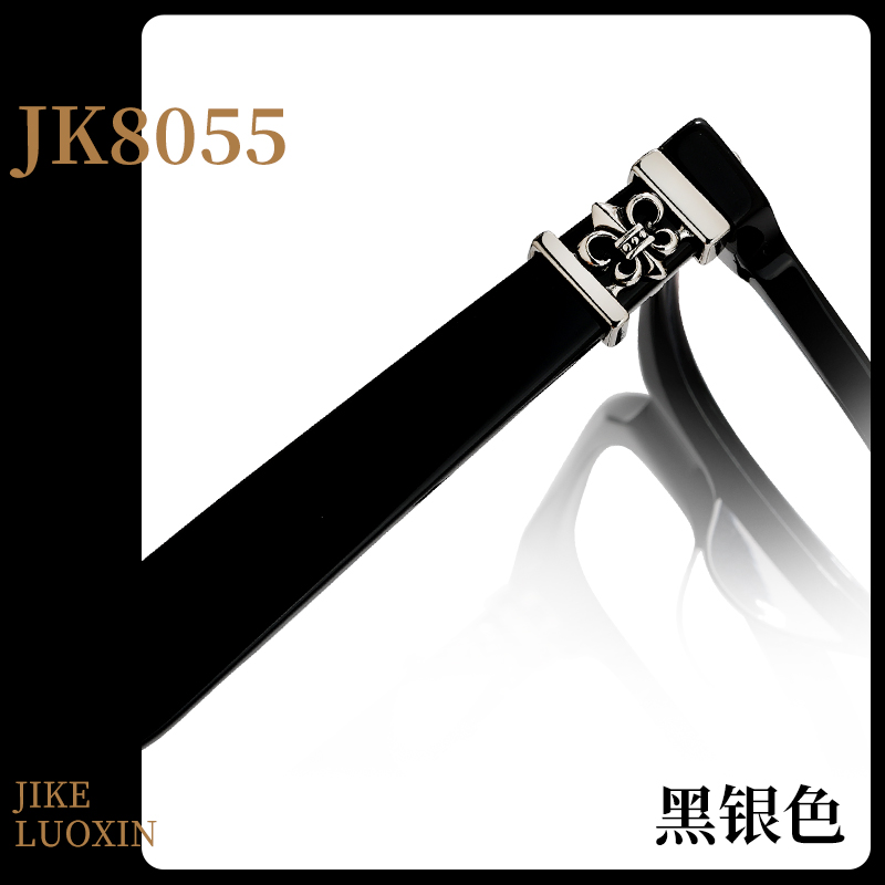 极克.罗心范丞丞同款男士眼镜框可配度数平光镜架手工雕刻防蓝光