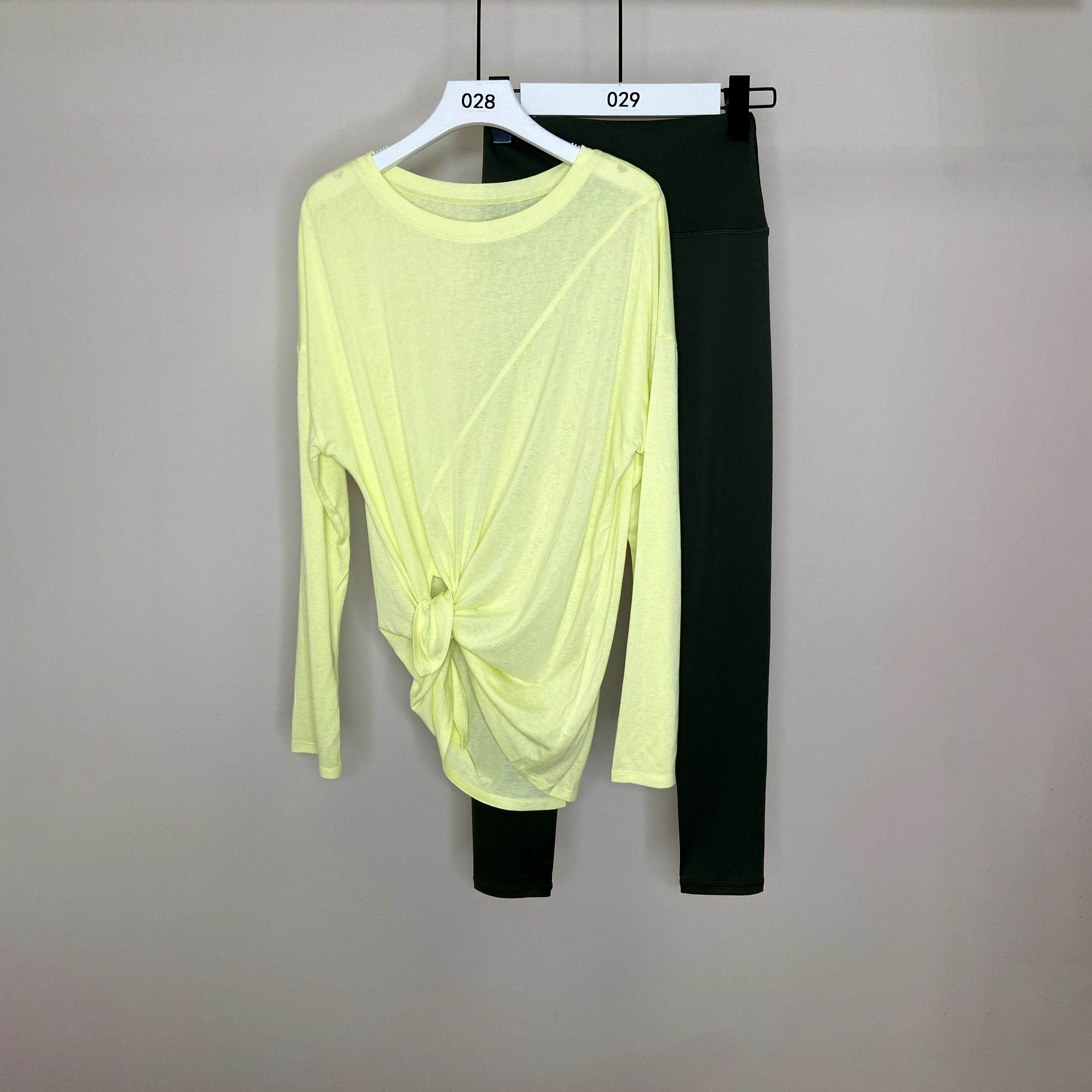 c.cya瑜伽网纱速干透气长袖长裤女健身衣秋季时尚上衣瑜伽套装