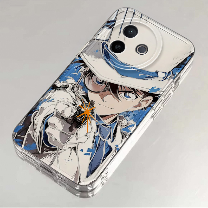 vivoY300i适用新款手机壳怪盗基德全包镂空保护壳创意动漫防摔软