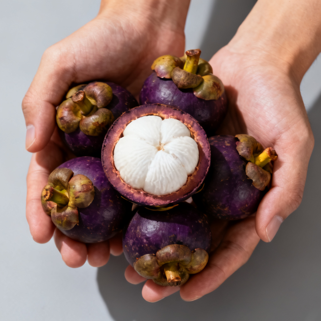 q泰国山竹树苗带果四季盆栽岭南黄金山竹嫁接无籽种植果树果苗