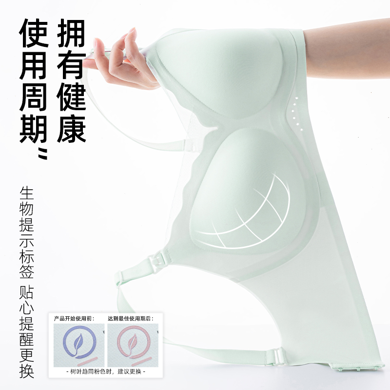 孕产妇夏季薄款哺乳内衣聚拢防下垂无痕透气调整型产后喂奶哺乳衣