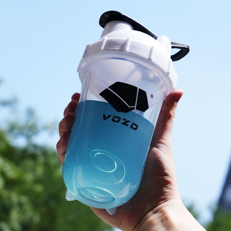 vozo摇摇杯健身专业水杯蛋白质粉搅拌奶粉杯子奶昔男女生