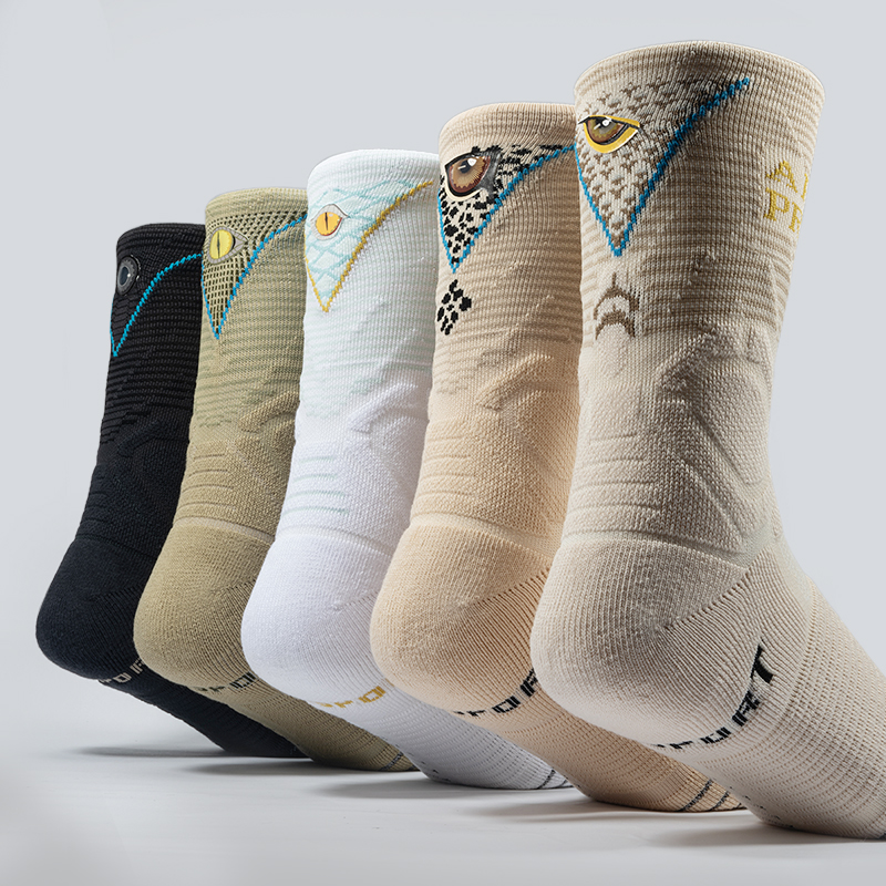 球员通道BST实战篮球袜男专业加厚毛巾底精英美式秋冬长袜掠食者1