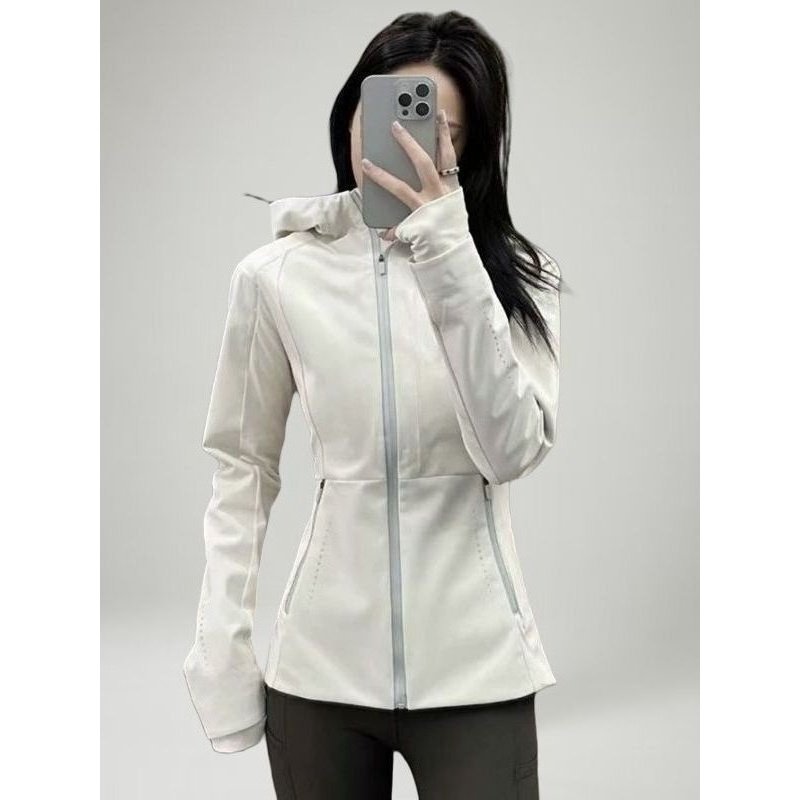 【300斤胖妹妹】欧货修身冲锋衣女秋季新款设计感收腰显瘦百搭外套