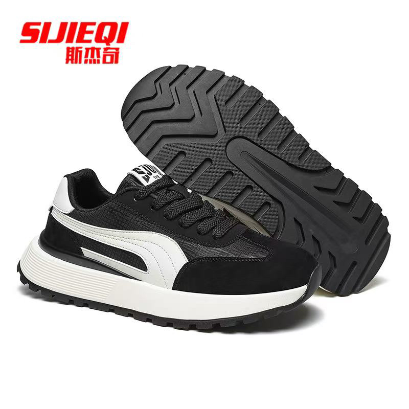 斯杰奇【8560】冬季高品质软底阿甘鞋轻便防滑厚底鞋子休闲运动鞋