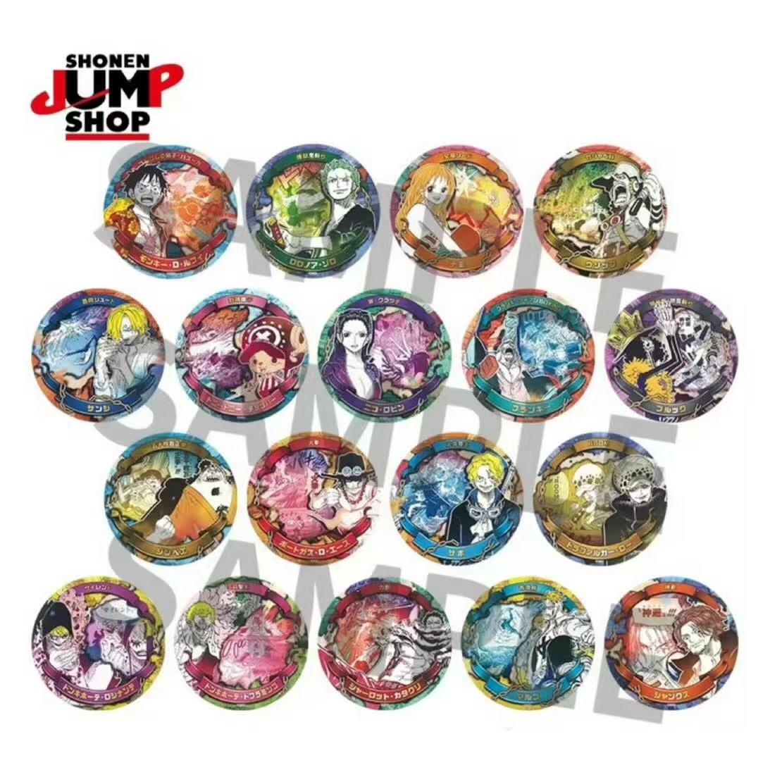 【JUMP】海贼王航海王一击制胜必杀技吧唧 徽章盲盒