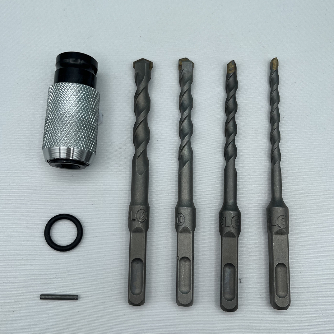 电扳手转换电锤转换头送4支钻头