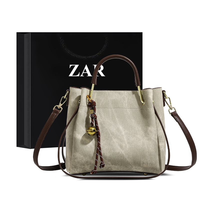 ZAR&RUILR/查瑞娜腋下包包女士大容量高级感通勤水桶包手提斜挎包