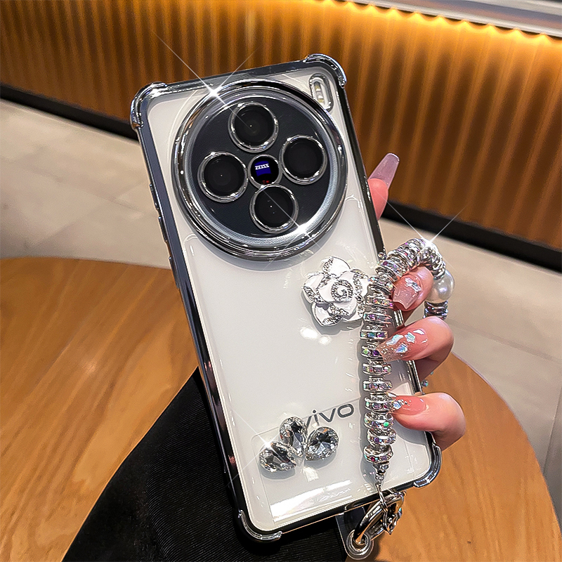 适用vivox200s手机壳女x300网红x100水钻x200pro镜头x100s全包套