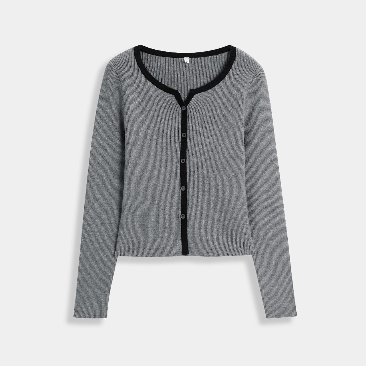 IEF/爱依服2025秋季新款法式精致小女人气质通勤修身百搭毛织上衣